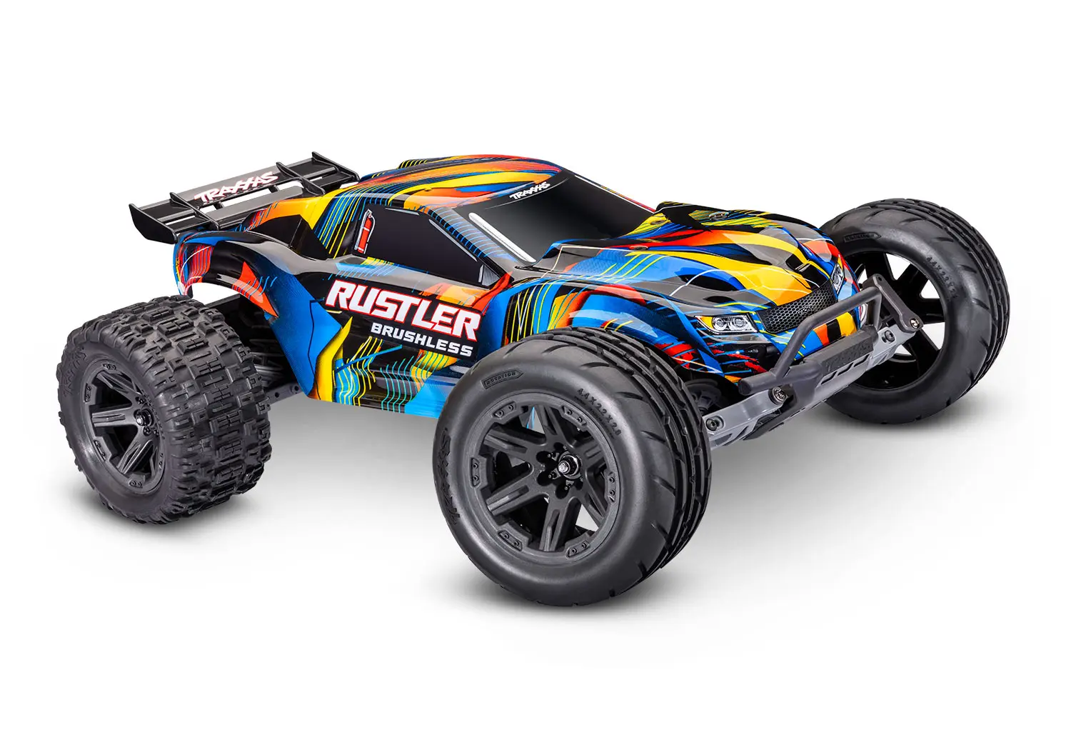 Traxxas 37454-4-YLW Traxxas Rustler 2WD VX3 1/10 Stadium Truck RTR gelb Traxxas 37454-4-YLW