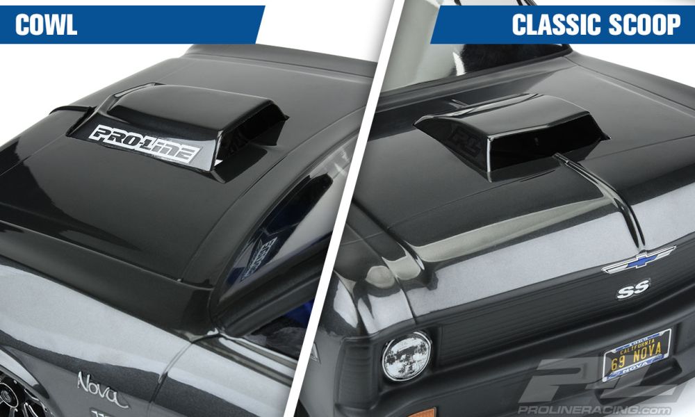 Proline 6368-00 Drag Racing Hood Scoops/Blowers klar Detail 1 Proline 6368-00 Detail 1