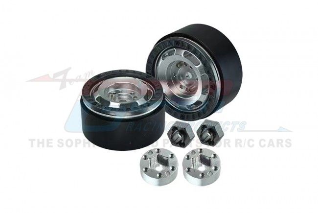 GPM TRX4MZSP1153S 1.33" Alu. Beadlock-Felge 6-Loch silber (2) GPM TRX4MZSP1153S