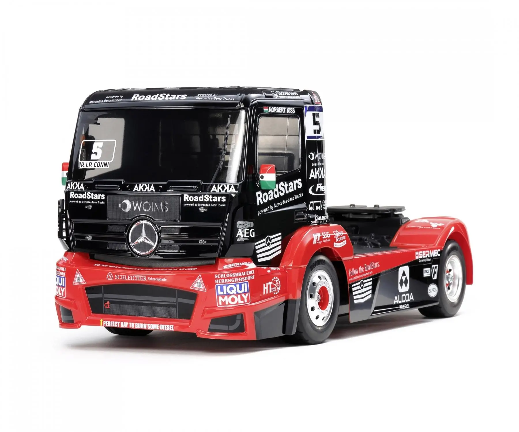 Tamiya 300051654 TAMIYA Karosseriesatz MB Race Truck Actros MP4 1:10 Detail 1 Tamiya 300051654 Detail 1