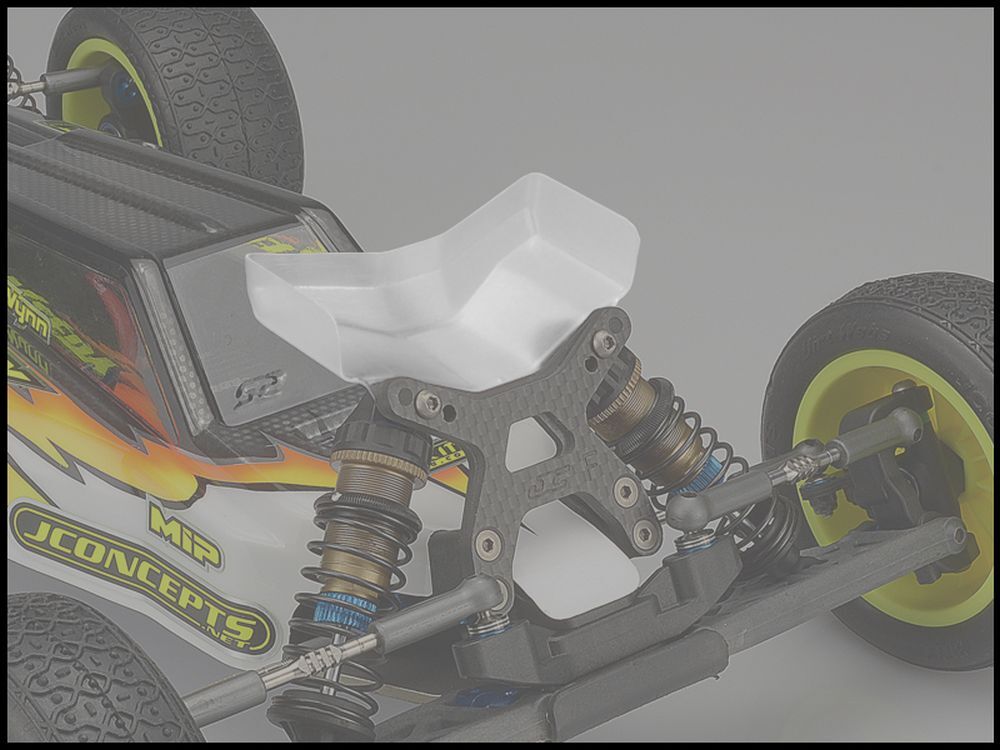 JConcepts 0158 B6/B6D Frontflügel schmal flach (2) JConcepts 0158