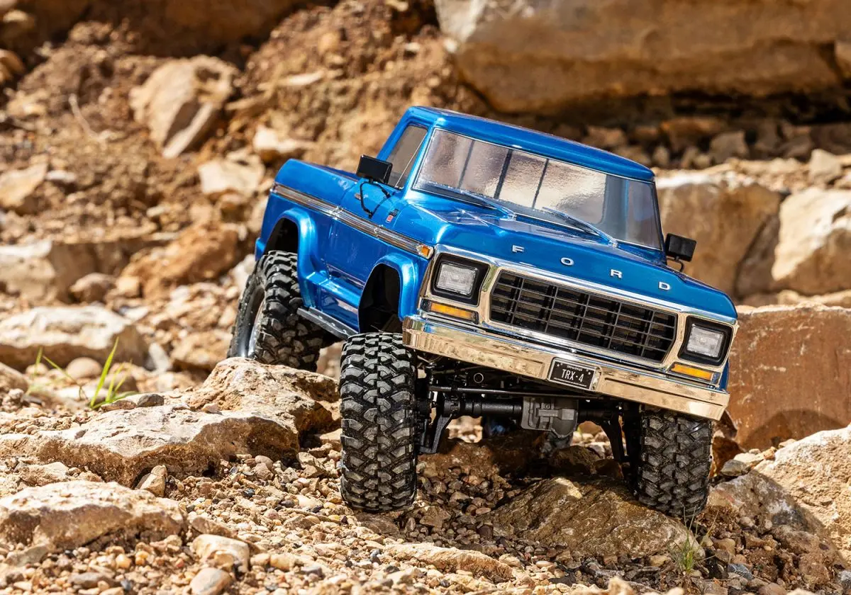 Traxxas 92144-4-BLUE Traxxas TRX-4 Ford F-150 Ranger XLT 4x4 Crawler RTR 1:10 blau Detail 4 Traxxas 92144-4-BLUE Detail 4