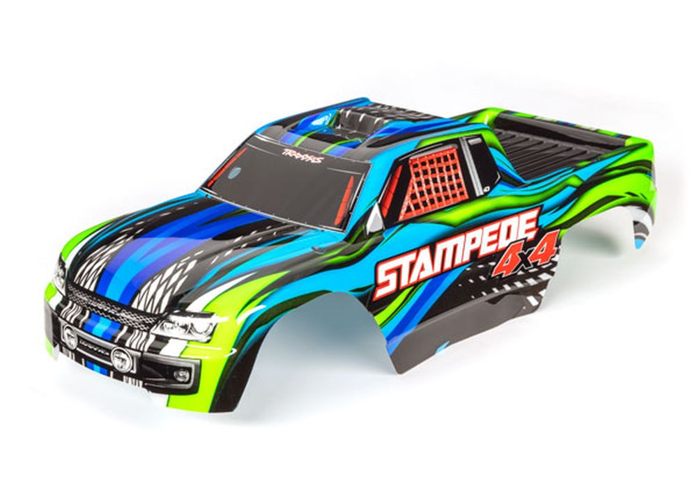 Traxxas 6729X Karosserie Stampede 4x4 blau Traxxas 6729X