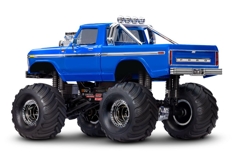 Traxxas 98044-1-BLUE TRX-4MT Ford F150 4x4 blau 1:18 Monster-Truck RTR Detail 2  Traxxas 98044-1-BLUE Detail 2
