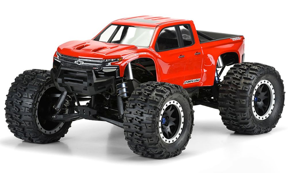 Proline 3507-17 X-Maxx 2019 Chevy Silverado Z71 Trail Boss Karosserie klar Proline 3507-17