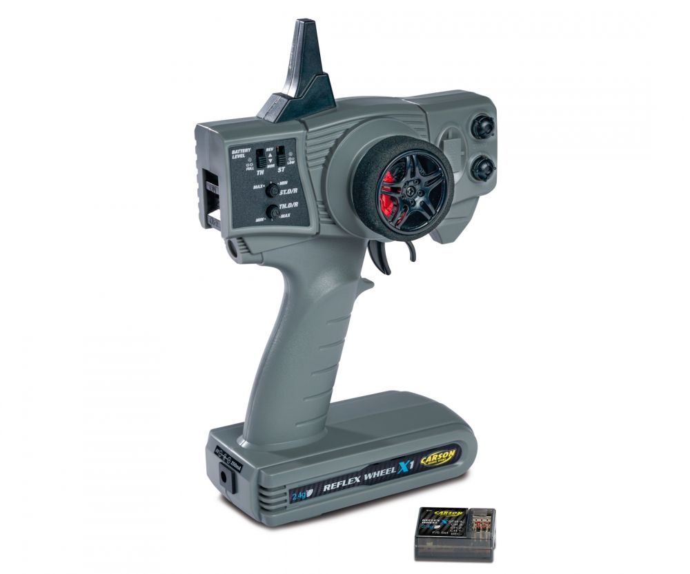 CARSON 500500105 Reflex Wheel X1 2.4GHz grau CARSON 500500105