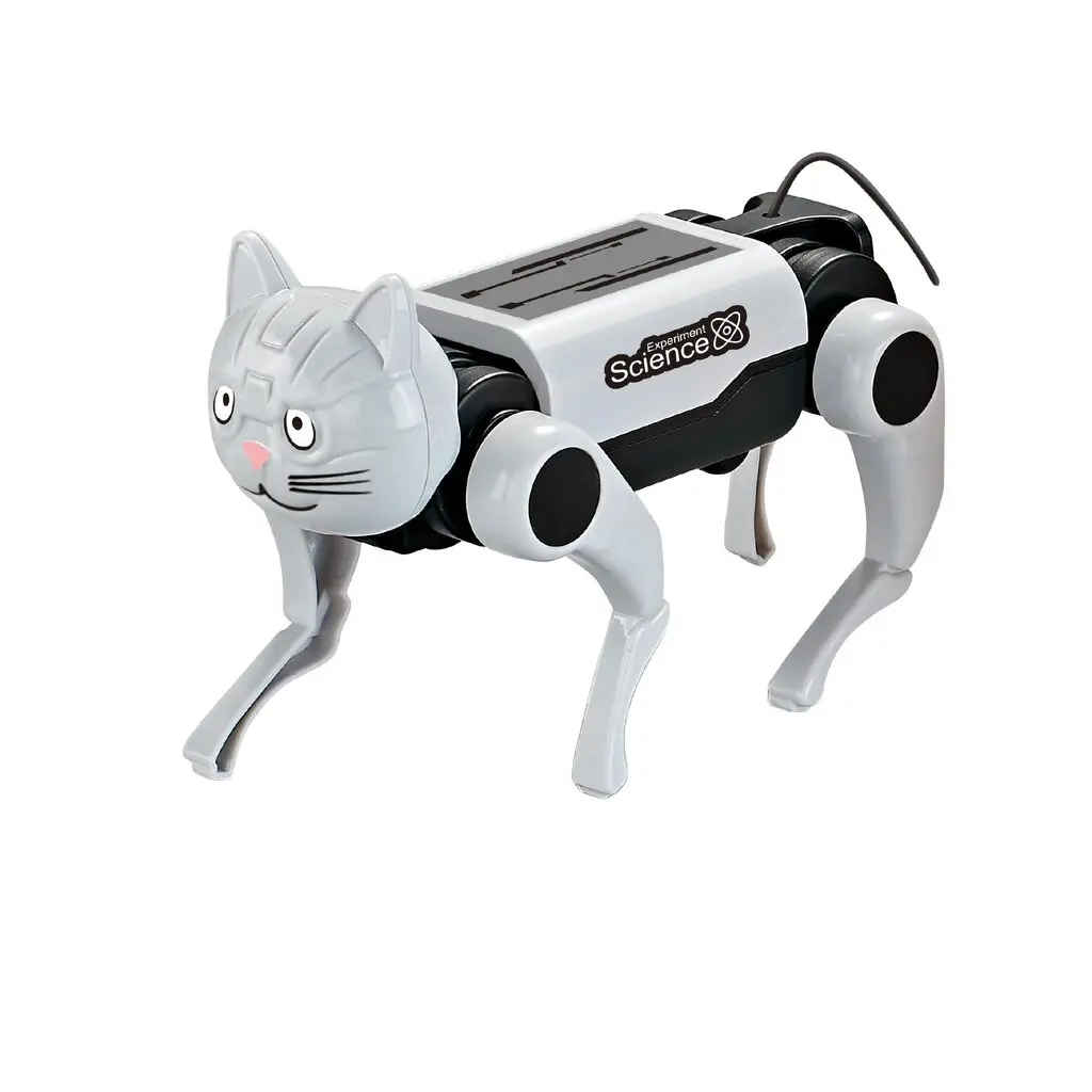df Models 9955 Robot Dog Cat DIY Bausatz mit Fernsteuerung Detail 3 df Models 9955 Detail 3