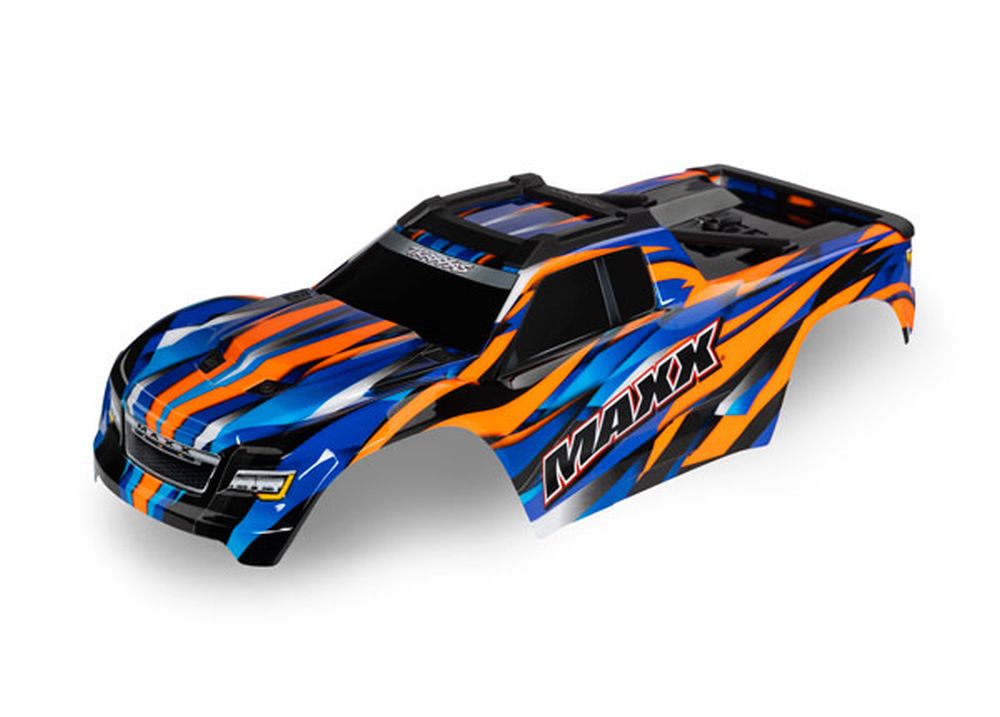 Traxxas 8918T Wide-Maxx Karosserie orange 352mm Radstand Traxxas 8918T