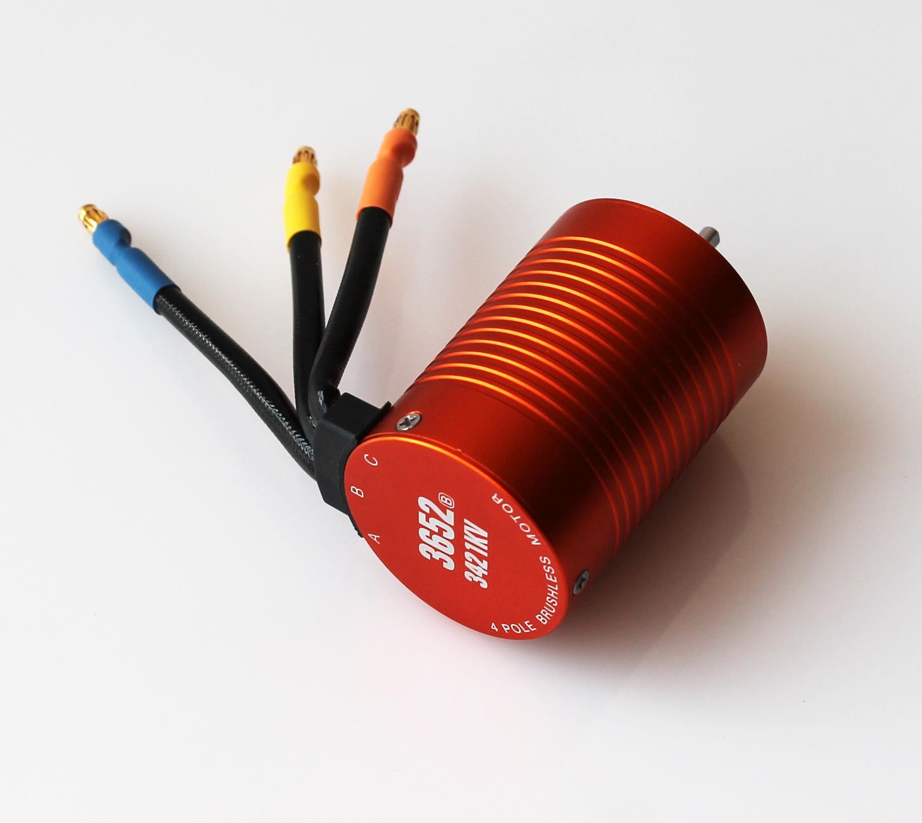 df Models 6042 Brushlessmotor 3421Kv orange df Models 6042