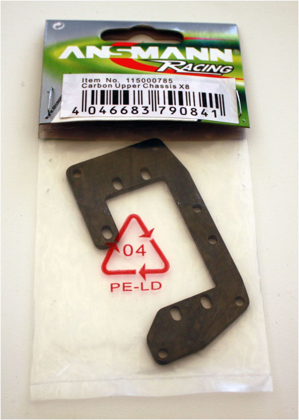 Ansmann Racing 115000785 Carbon Servoplatte X8 - TU0815 Ansmann Racing 115000785