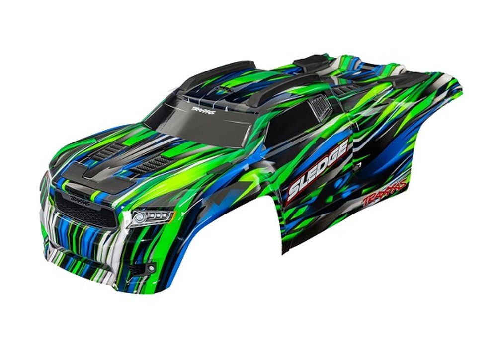 Traxxas 9511-GRN Karosserie Sledge komplett grün Traxxas 9511-GRN