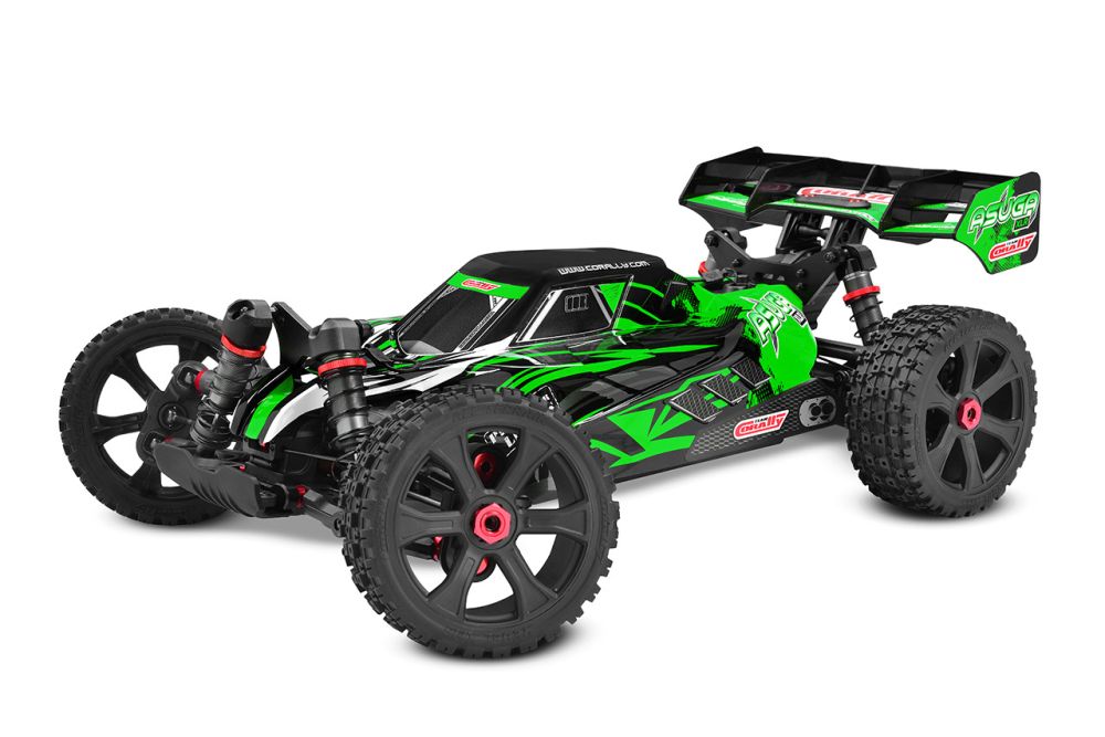 Corally C-00288-G 1:8 ASUGA XLR 6S Buggy grün RTR Corally C-00288-G