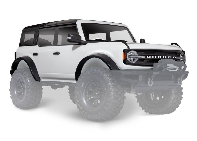 TRX-4 Karosserie 2021 Ford Bronco weiß lackiert