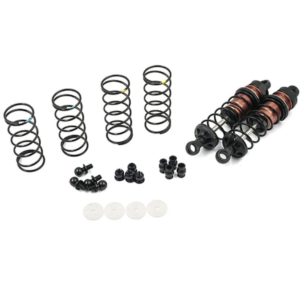 Yeah Racing BBG-0070BK Alu.-DämpferSET 70mm Big Bore GO (2) Yeah Racing BBG-0070BK