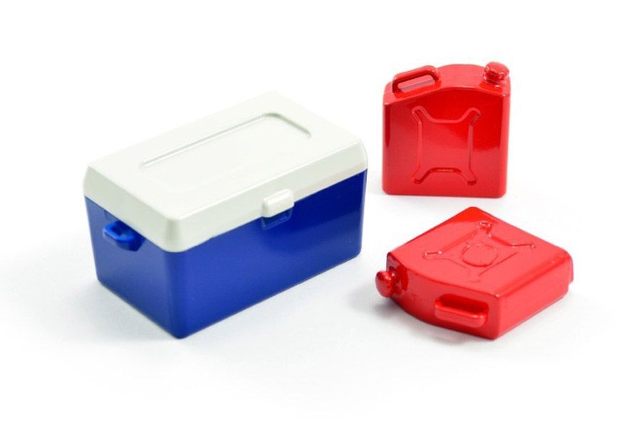Fastrax FAST299G 1:10 Kühlbox und Tankkanister lackiert Fastrax FAST299G