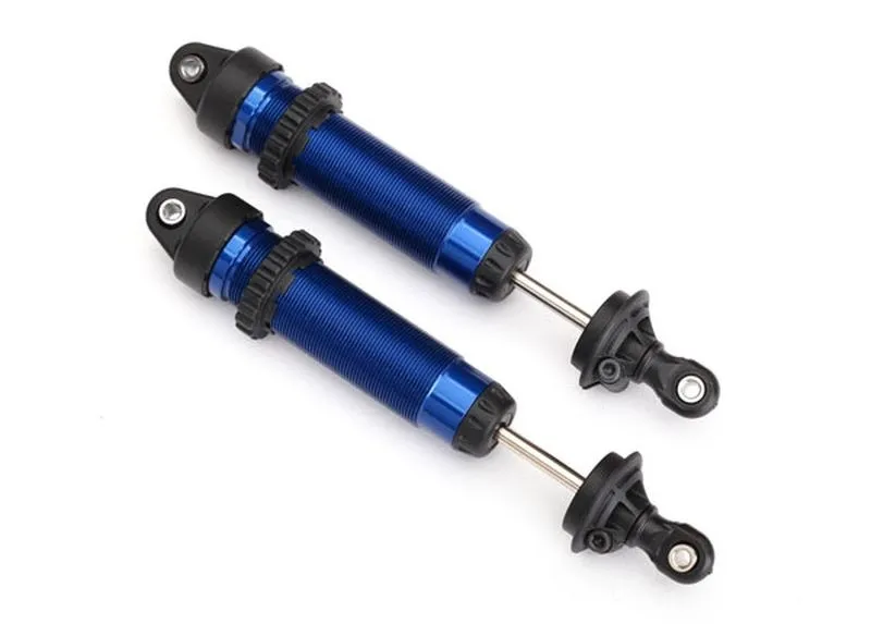 Traxxas 8450X Dämpfer GTR 134mm blau Alu vorne (2) Traxxas 8450X