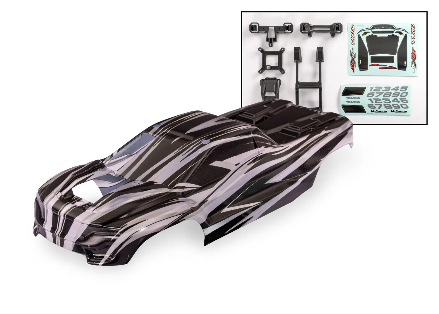 Traxxas 10712X Karosserie Mini XRT Prographix klar (unlackiert) Traxxas 10712X