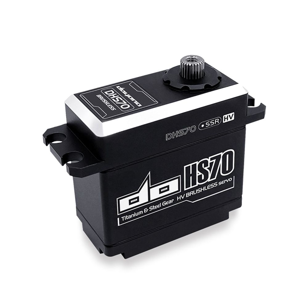 Brushless Servo HV 70.0kg/0.125sec @8.4V CNC Alugehäuse